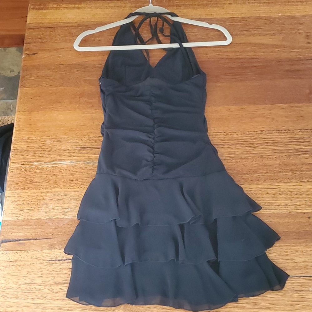 Backless Halter Dress - Picture 2 of 3